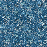 Whimsy - Butterflies Blue Yardage (Sold By 1/2 Meter)